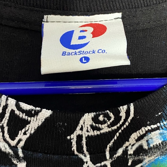 Backstock Co. Bootleg The Cure Robert Smith AOP Tee Shirt - Picture 3 of 4